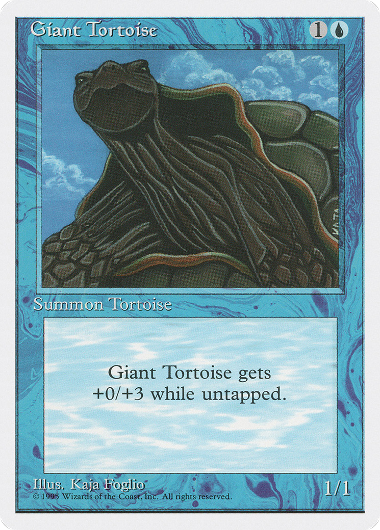 Image of Giant Tortoise (4ED-) - Fourth Edition