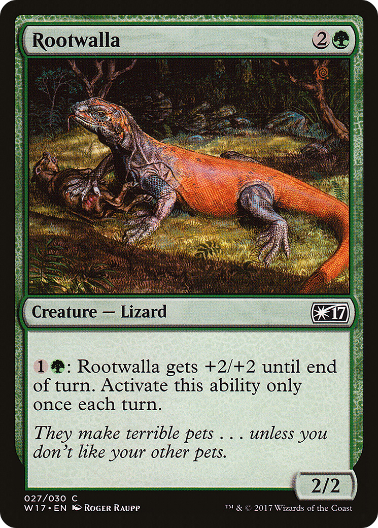 Image of Rootwalla (W17-027) - Welcome Deck 2017