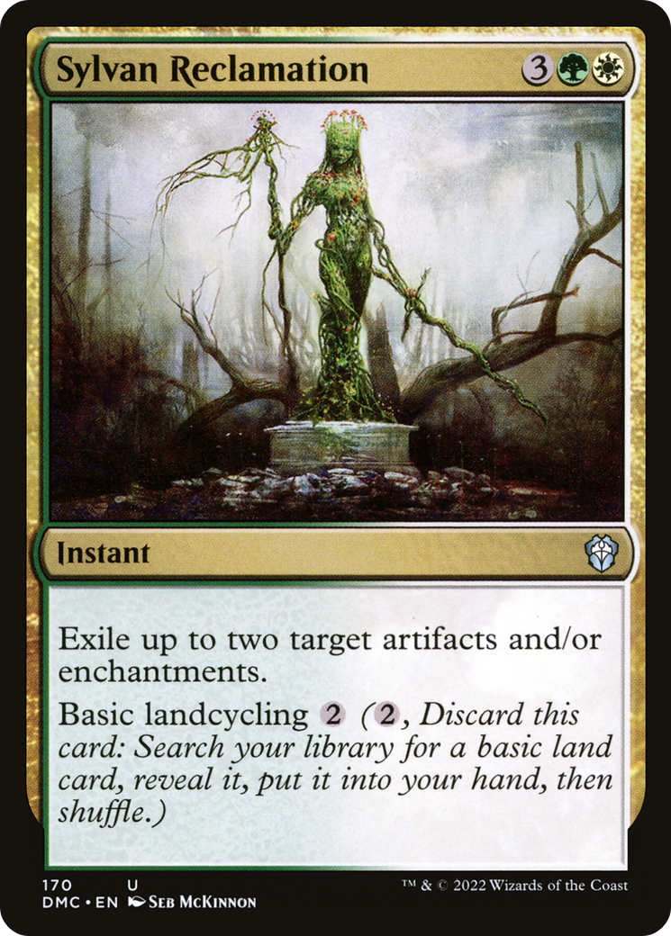 Image of Sylvan Reclamation (DMC-170) - Dominaria United Commander