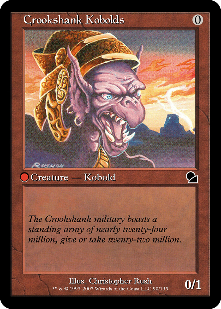 Image of Crookshank Kobolds (ME1-090) - Masters Edition Foil