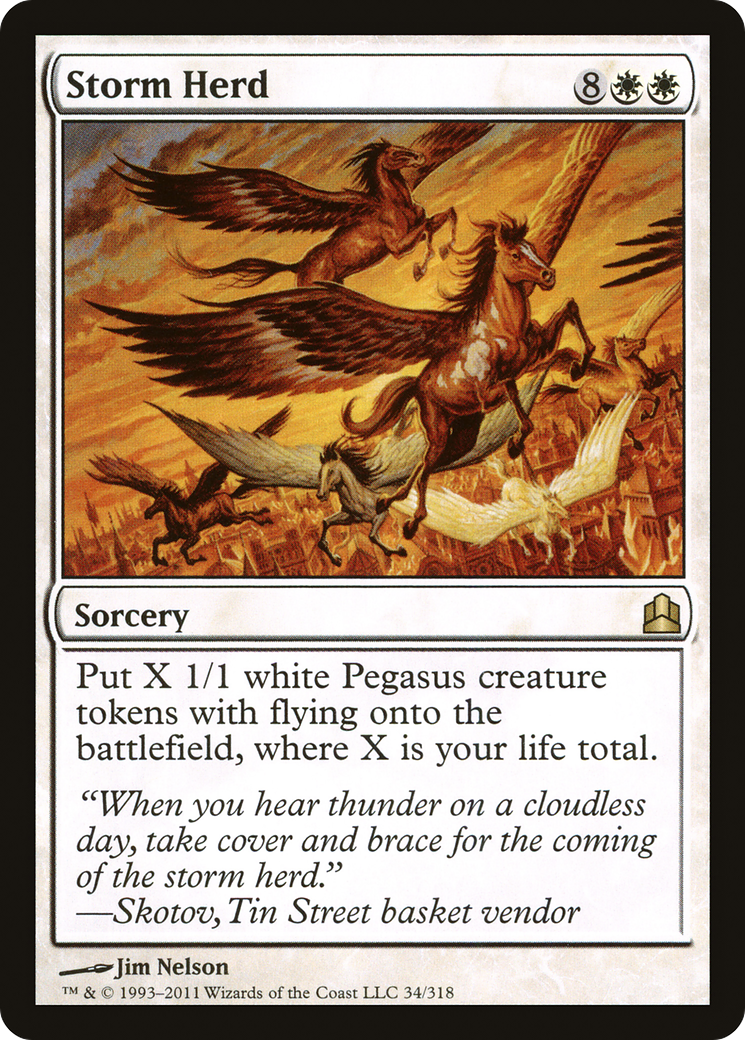 Image of Storm Herd (CMD-034) - Commander 2011