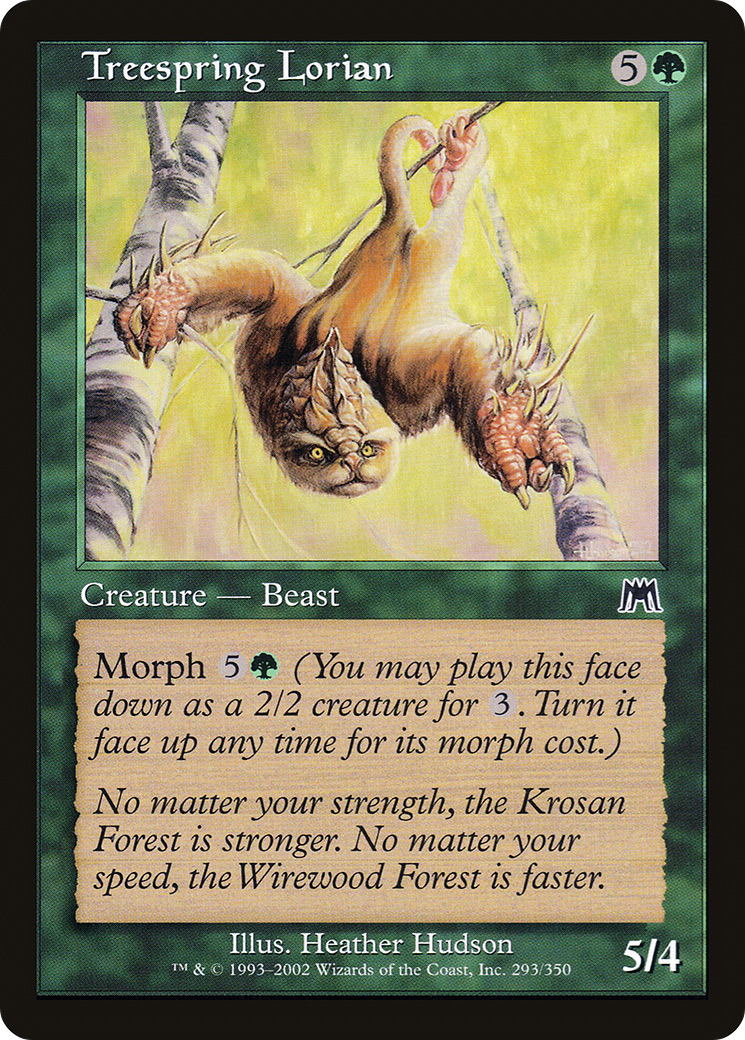 Image of Treespring Lorian (ONS-293) - Onslaught Foil