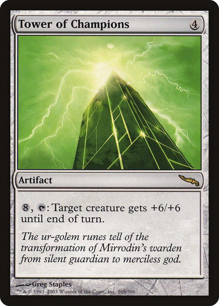 Image of Tower of Champions (MRD-265) - Mirrodin