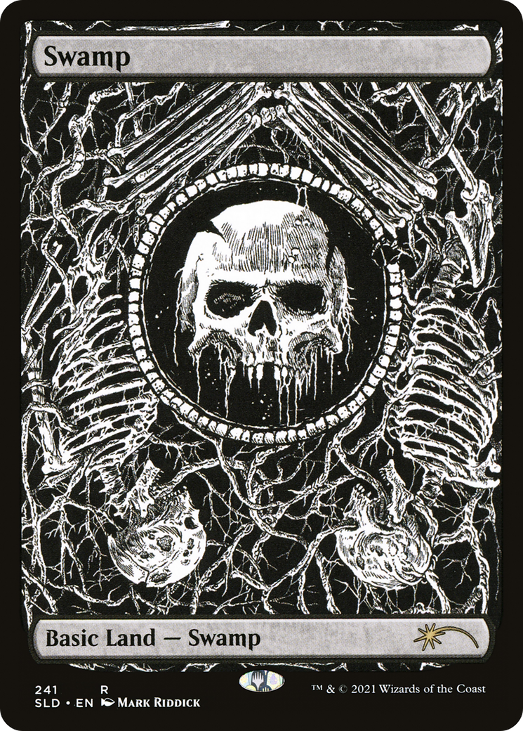 Image of Swamp (Crushing Brutality) (SLD-241) - Secret Lair Drop