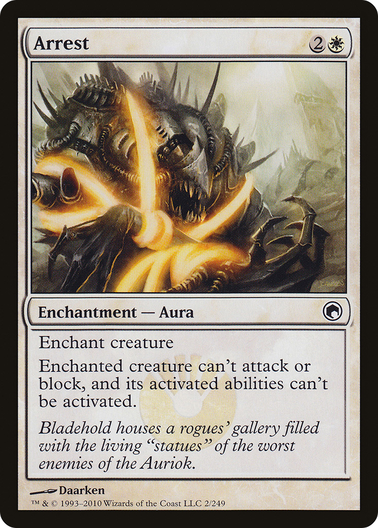 Image of Arrest (SOM-002) - Scars of Mirrodin