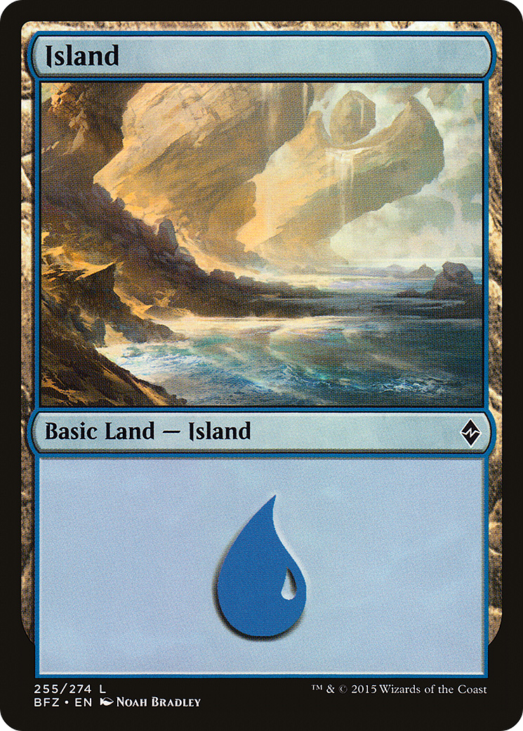 Image of Island (255) (BFZ-255) - Battle for Zendikar