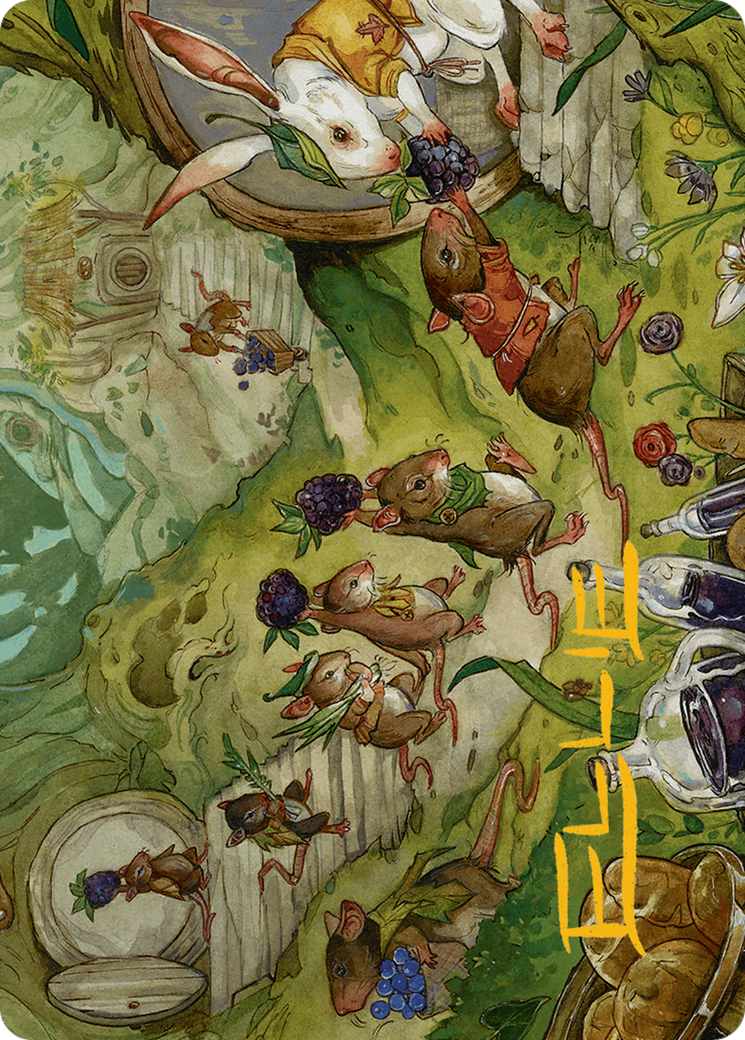 Image of For the Common Good // For the Common Good (ABLB-043) - Bloomburrow Art Series (Borderless)