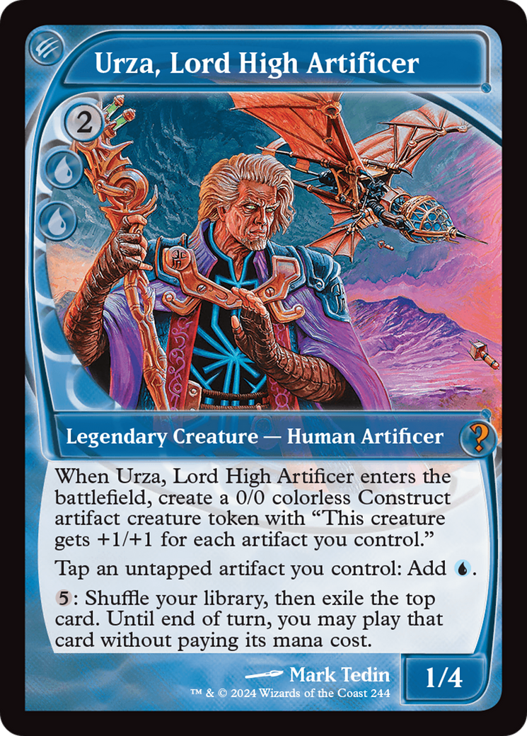 Image of Urza, Lord High Artificer (Future Sight) (MB2-244) - Mystery Booster 2 Foil