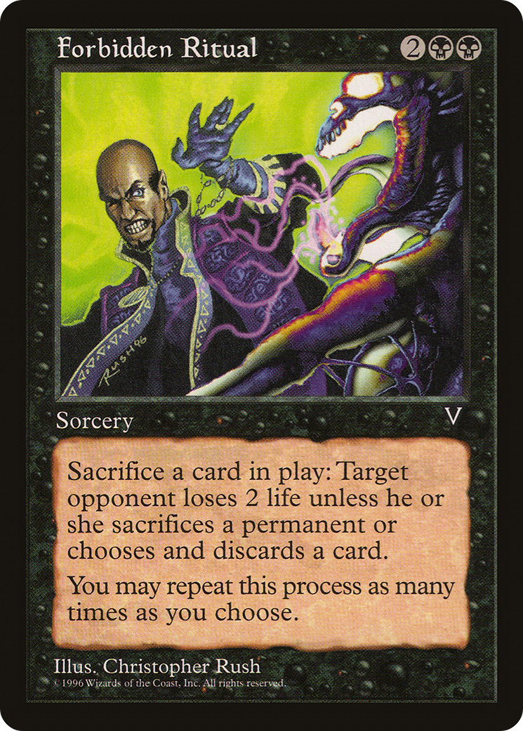 Image of Forbidden Ritual (VIS-) - Visions