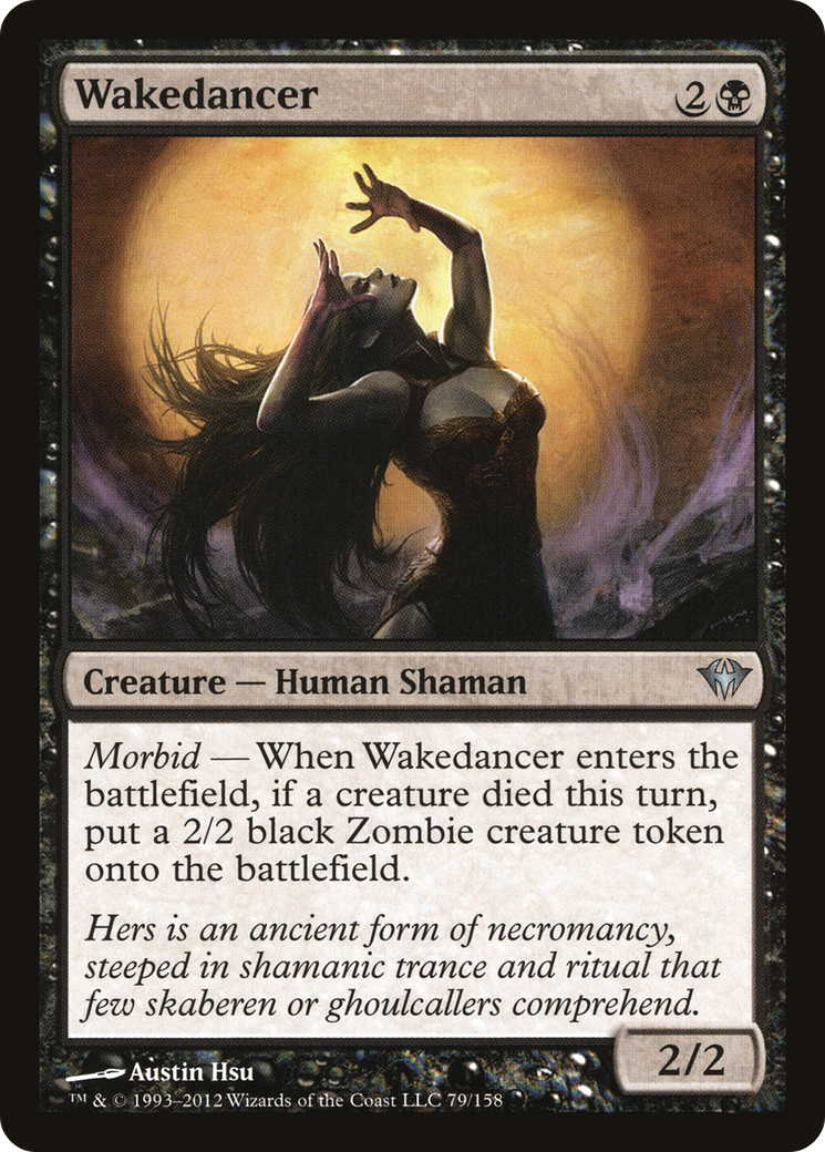 Image of Wakedancer (DKA-079) - Dark Ascension Foil