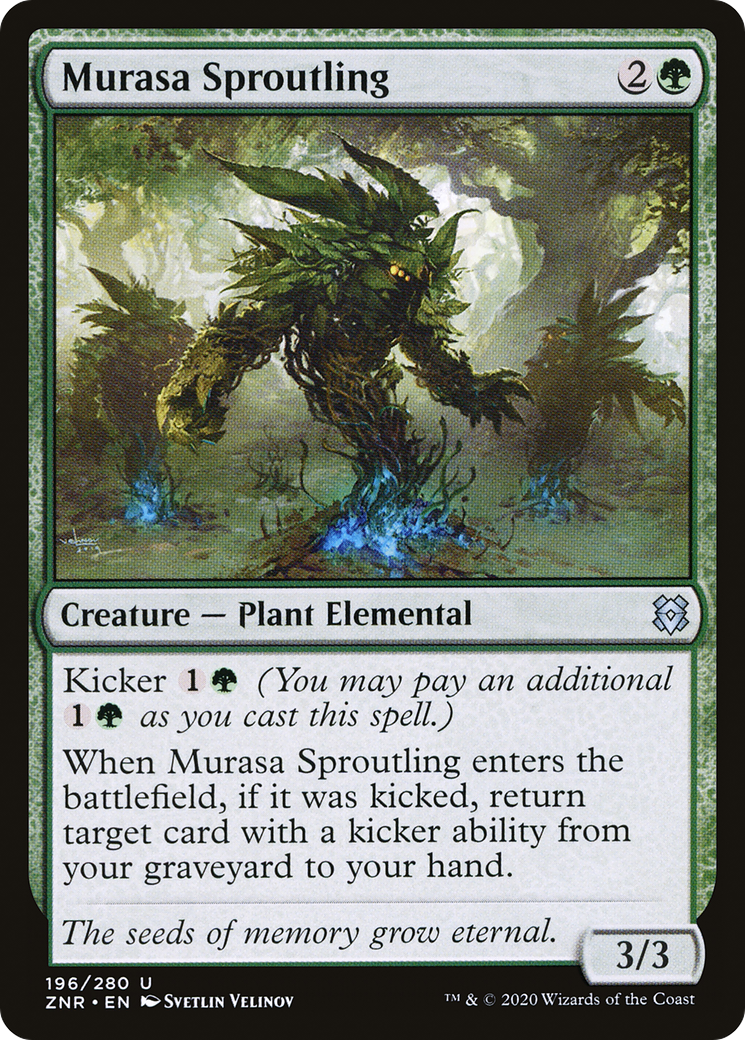 Image of Murasa Sproutling (ZNR-196) - Zendikar Rising Foil