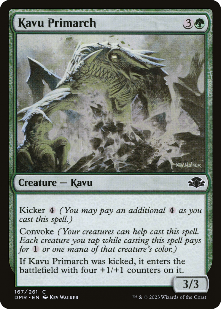 Image of Kavu Primarch (DMR-167) - Dominaria Remastered