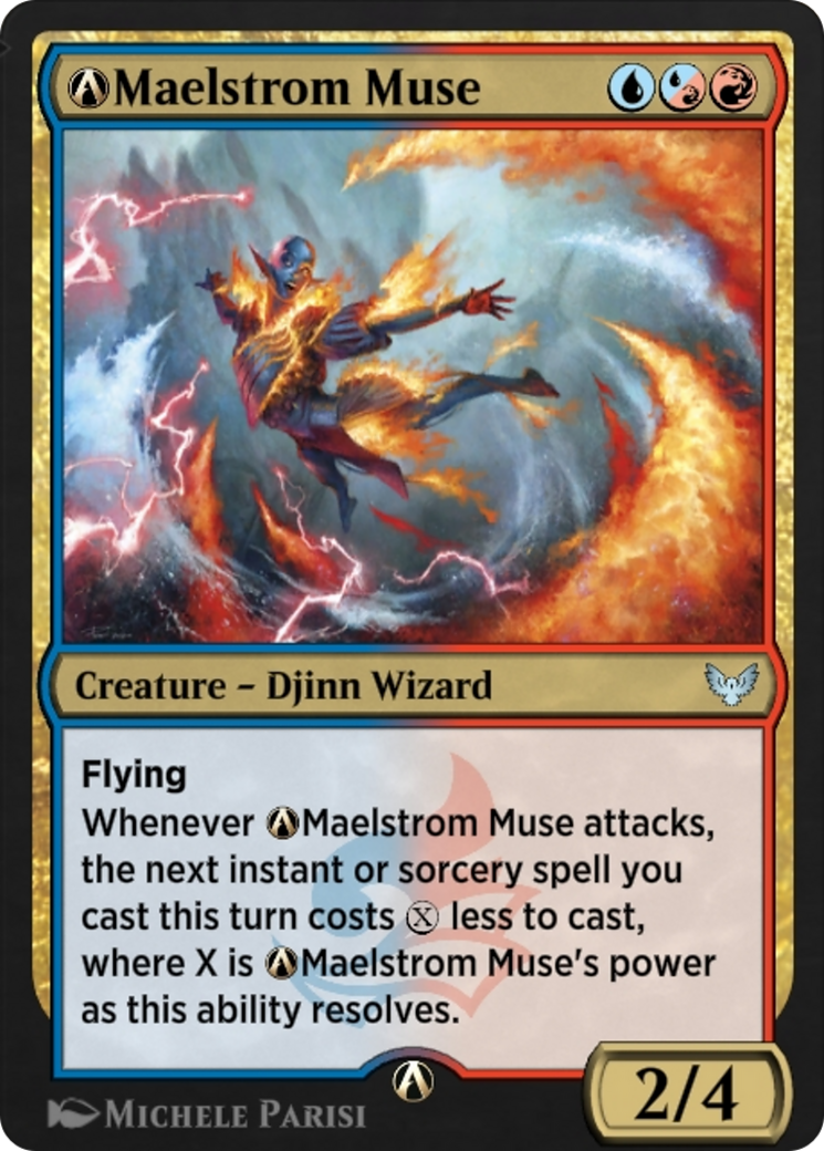Image of A-Maelstrom Muse (STX-A-202) - Strixhaven: School of Mages