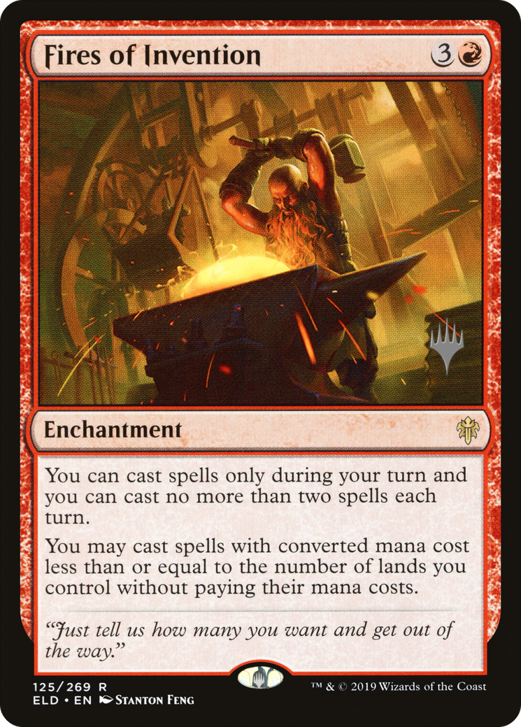 Image of Fires of Invention (PPELD-125) - Throne of Eldraine Promos Foil