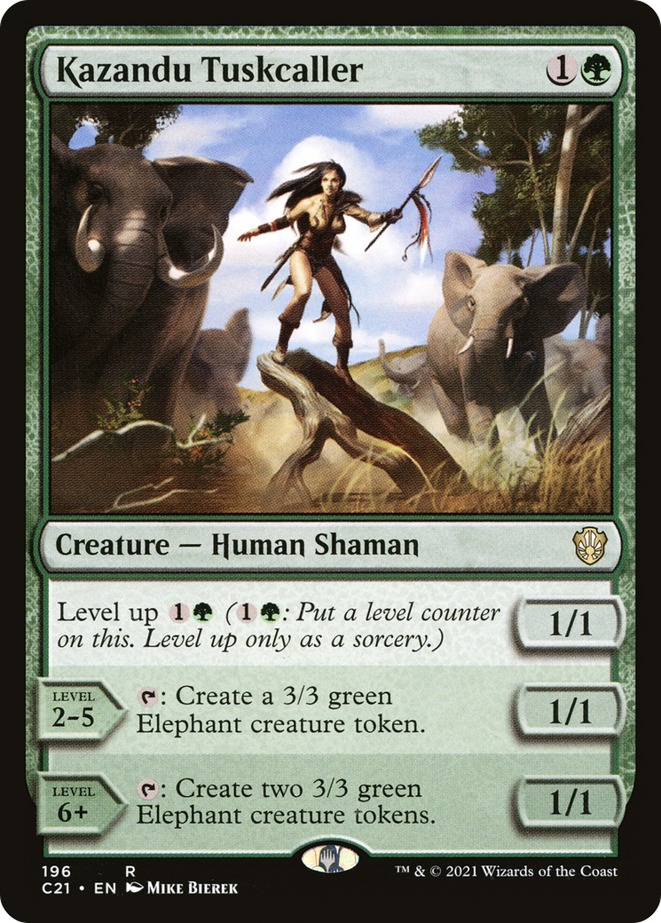 Image of Kazandu Tuskcaller (C21-196) - Commander 2021