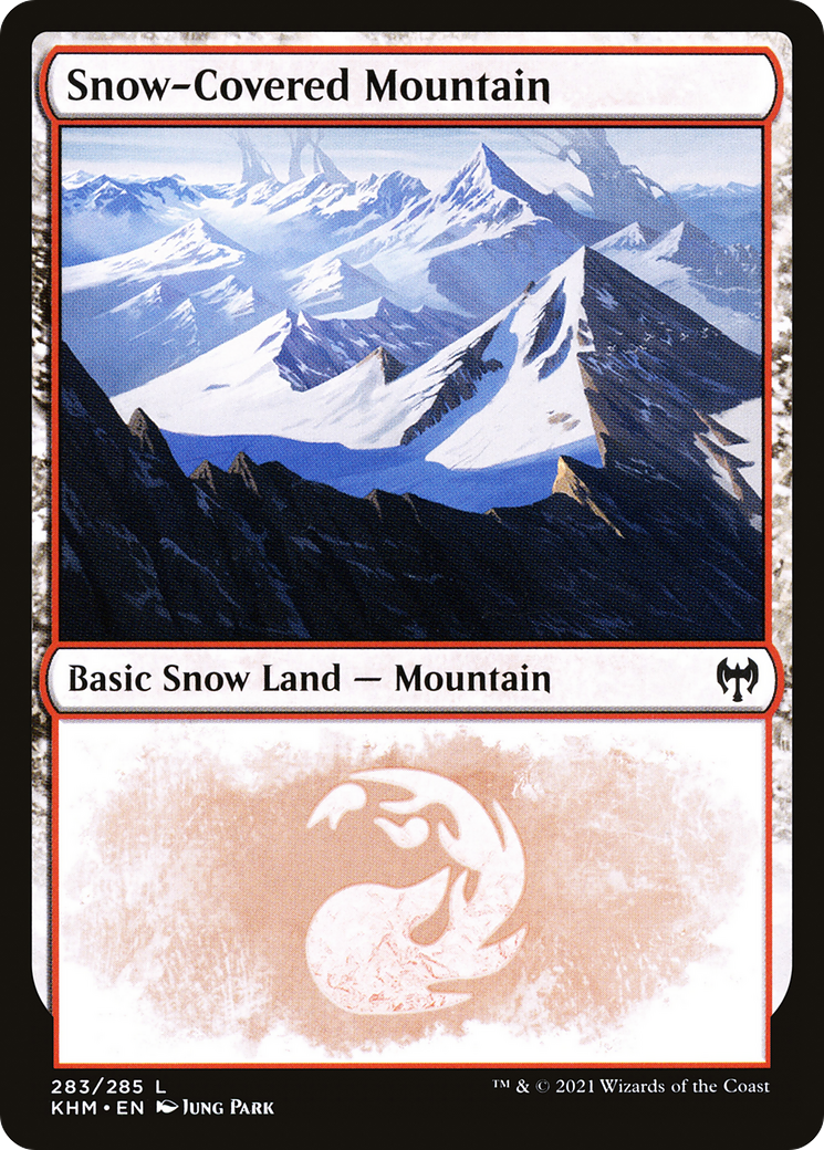 Image of Snow-Covered Mountain (283) (KHM-283) - Kaldheim: (snow)