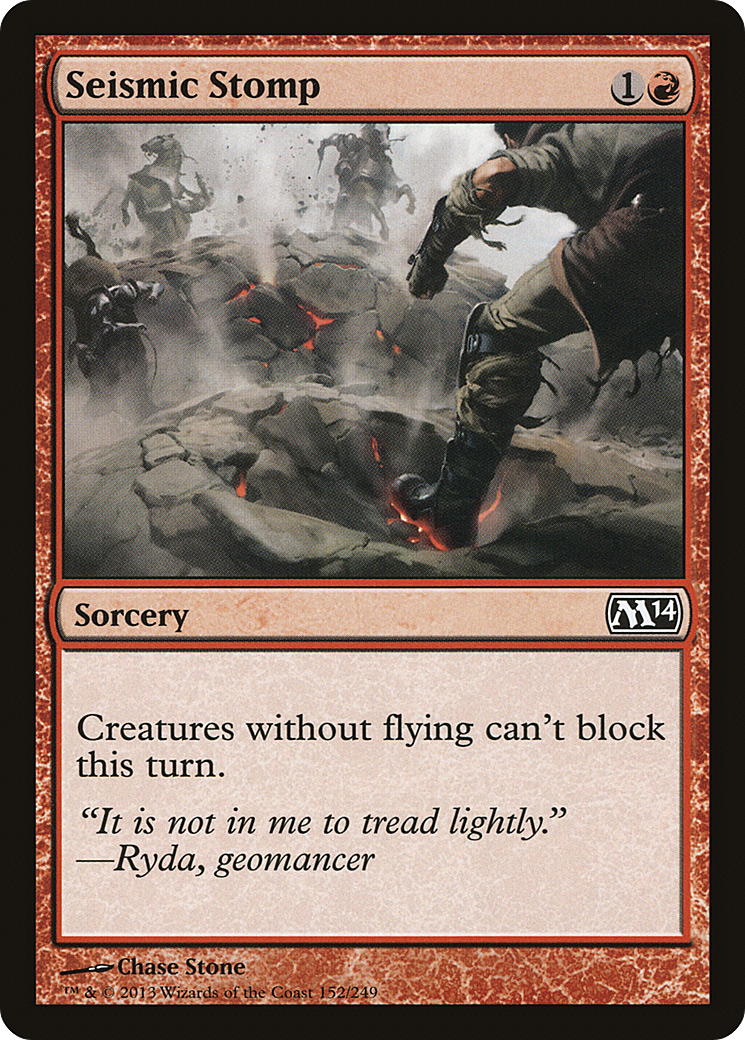 Image of Seismic Stomp (M14-152) - Magic 2014 Foil