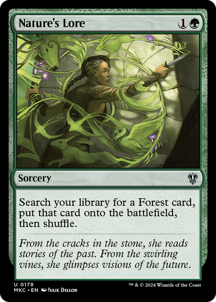 Image of Nature's Lore (MKC-178) - Murders at Karlov Manor Commander