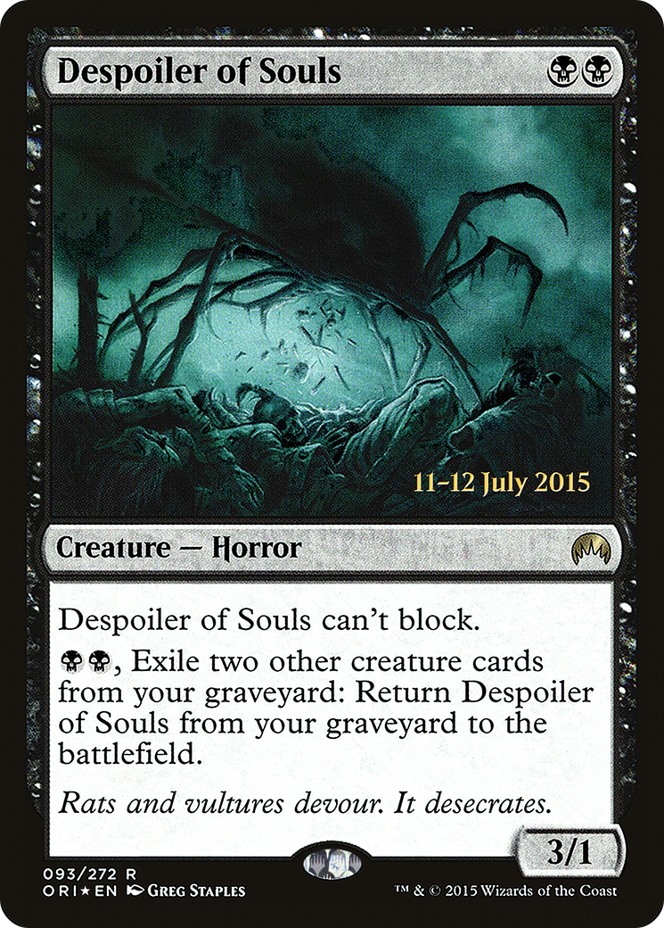 Image of Despoiler of Souls (PRE-093) - Magic Origins Promos Foil