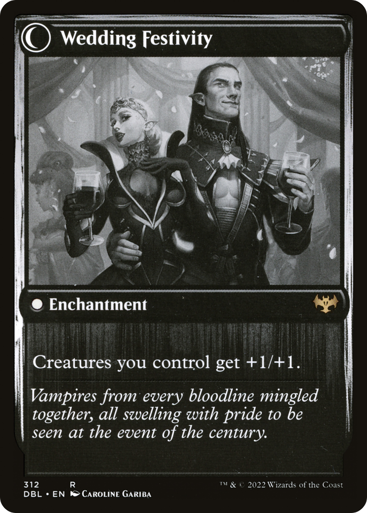 Image of Wedding Announcement (DBL-312) - Innistrad: Double Feature: (Double Faced Transform) Foil