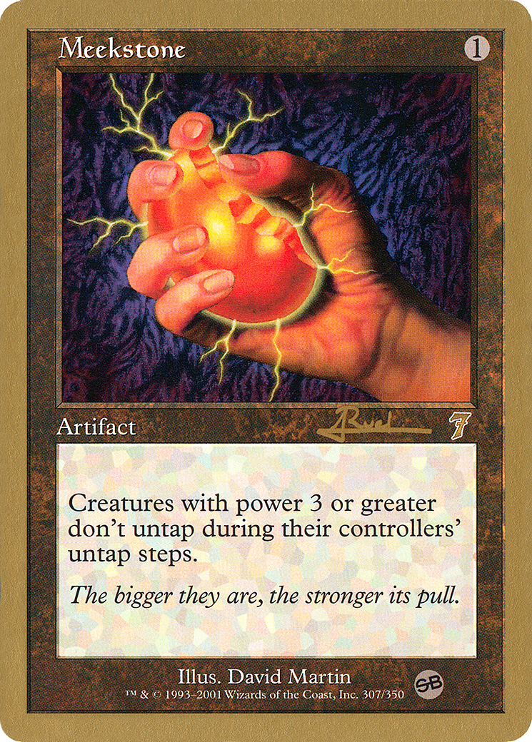 Image of Meekstone - 2001 Antoine Ruel (7ED) (SB) (WCD-) - World Championship Decks 2001
