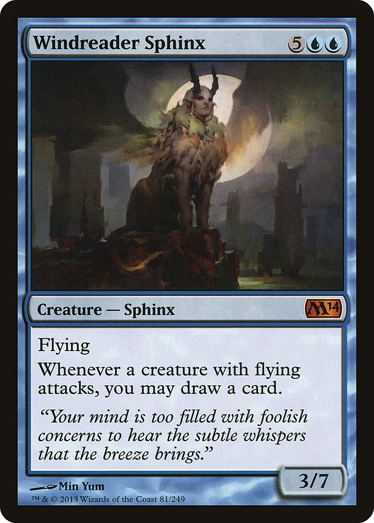 Image of Windreader Sphinx (M14-081) - Magic 2014