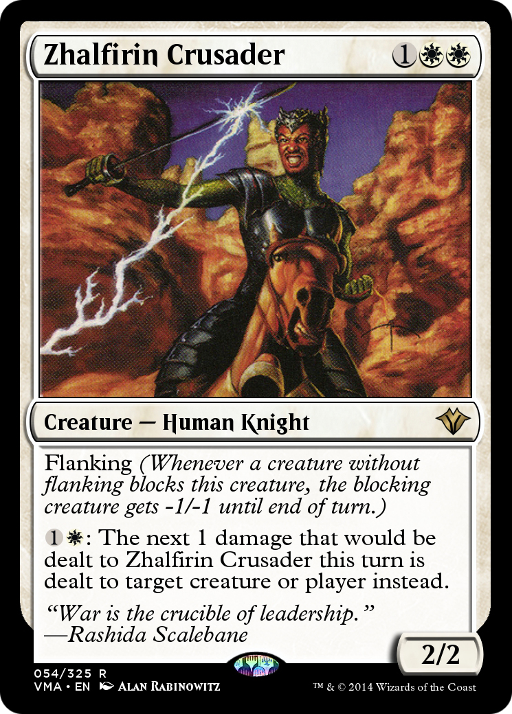 Image of Zhalfirin Crusader (VMA-054) - Vintage Masters Foil