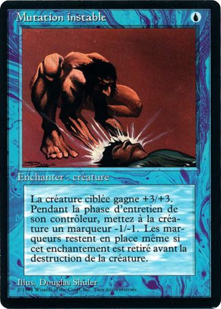 Image of Unstable Mutation (FBB-) - Foreign Black Border