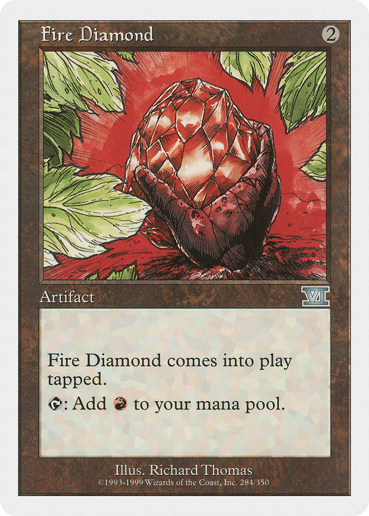 Image of Fire Diamond (6ED-284) - Classic Sixth Edition