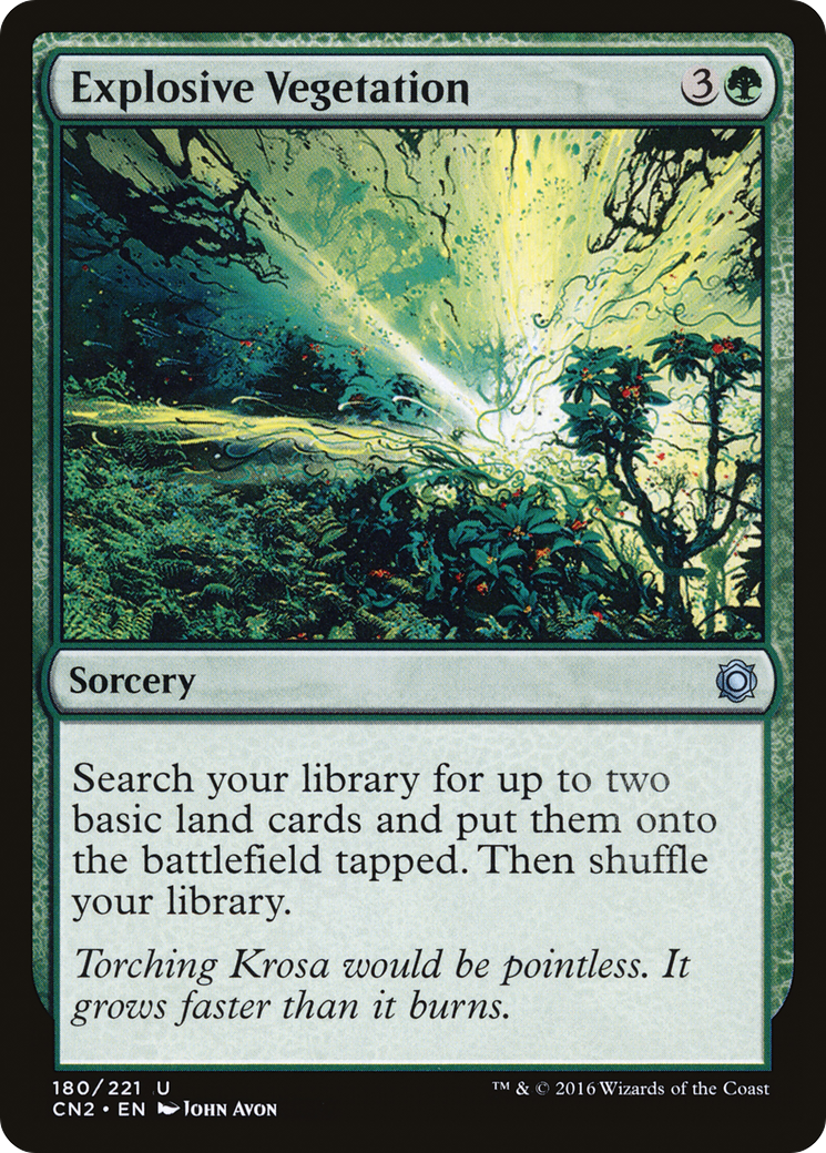 Image of Explosive Vegetation (CN2-180) - Conspiracy: Take the Crown