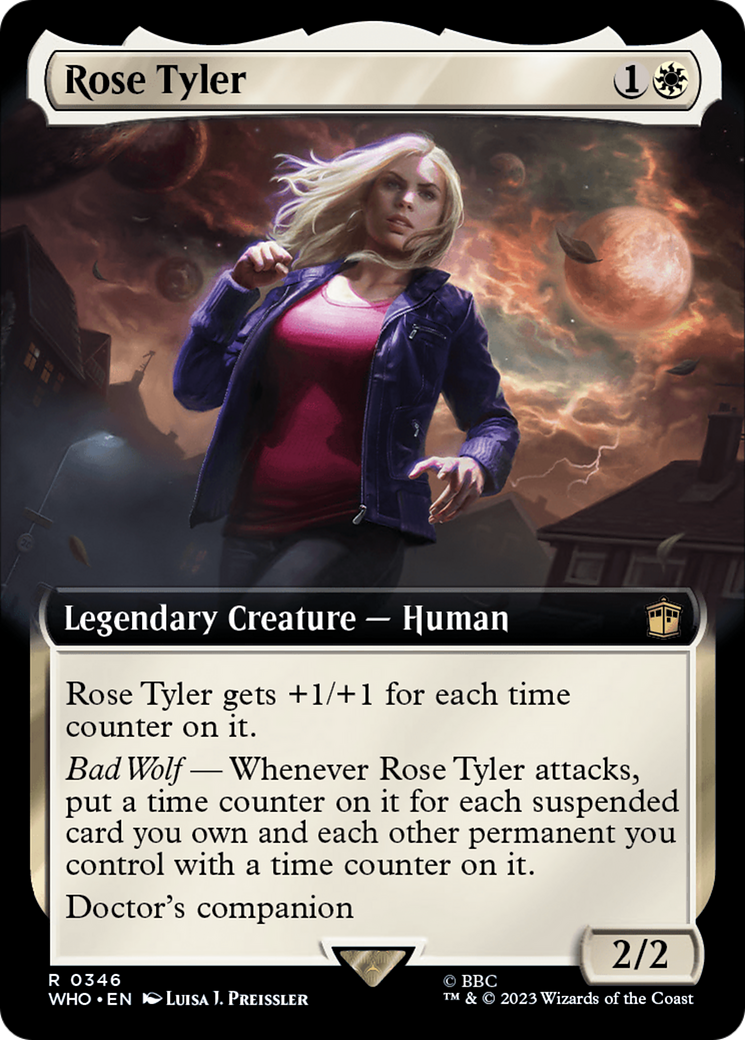 Image of Rose Tyler (Extended Art) (WHO-346) - Doctor Who: (Extended Art)