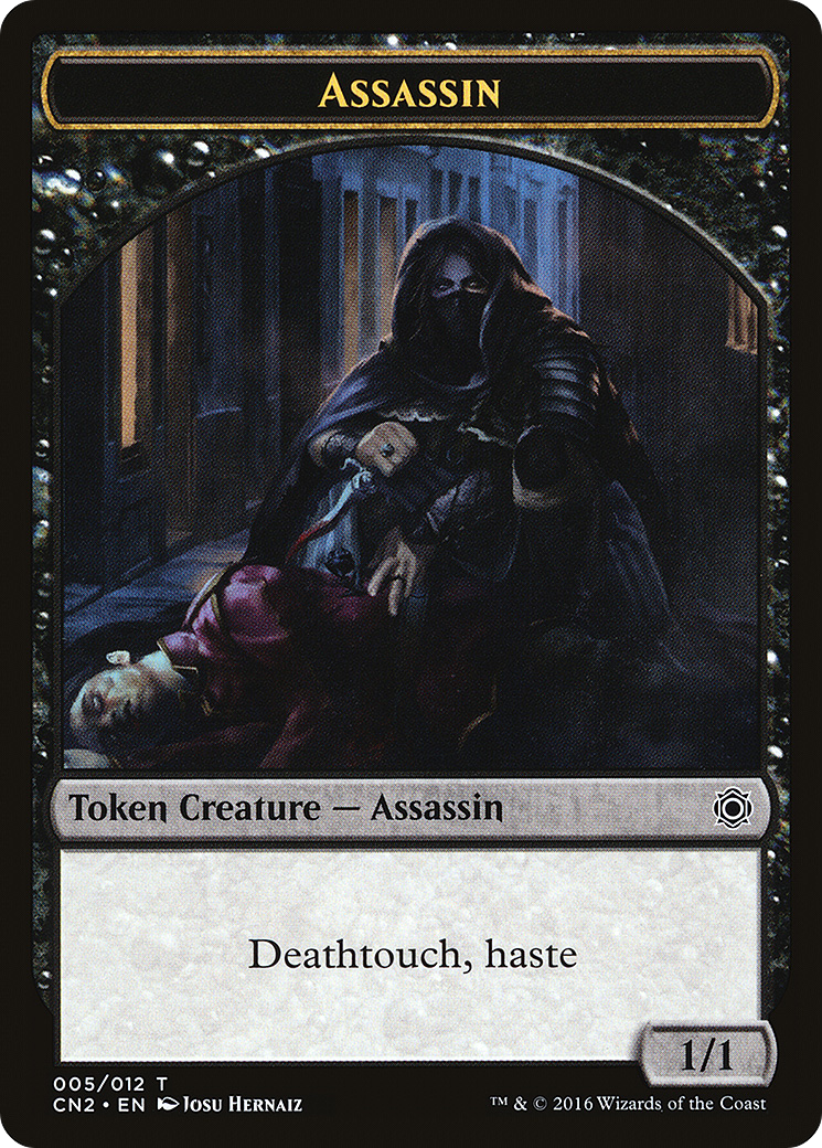 Image of Assassin Token (CN2-005) - Conspiracy: Take the Crown Tokens