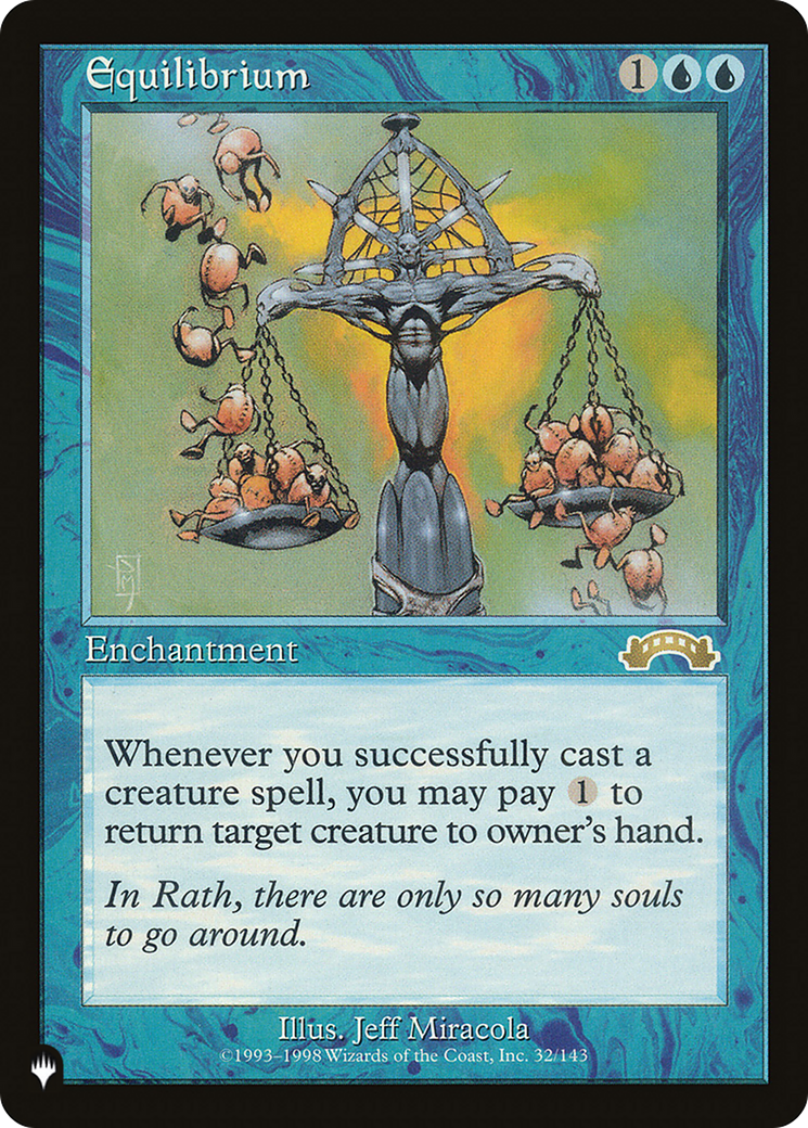 Image of Equilibrium (LIST-EXO-32) - The List
