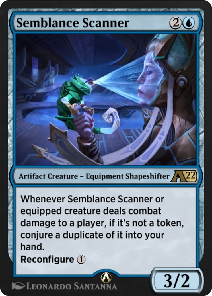 Image of Semblance Scanner (YNEO-009) - Alchemy: Kamigawa