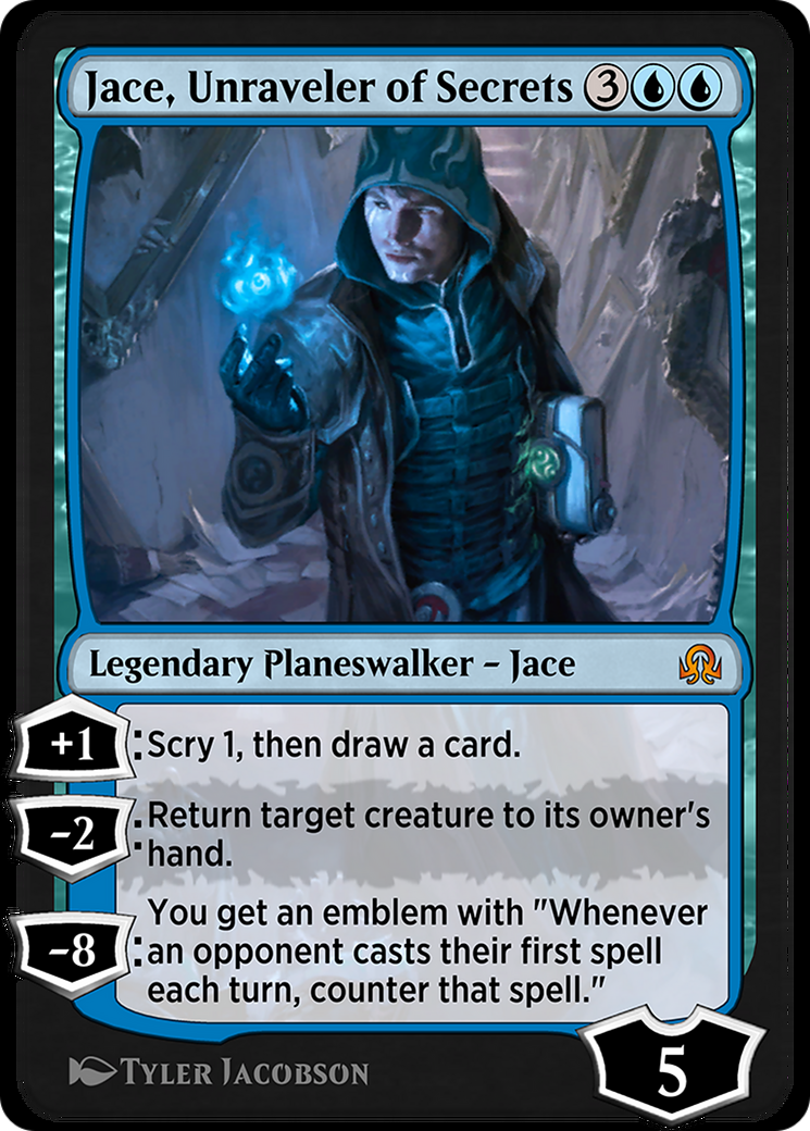 Image of Jace, Unraveler of Secrets (SIR-077) - Shadows over Innistrad Remastered