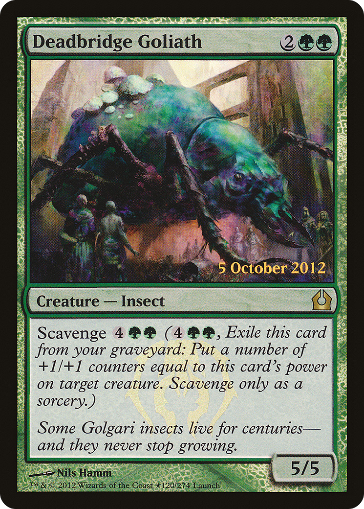 Image of Deadbridge Goliath (LARP-120) - Return to Ravnica Promos Foil