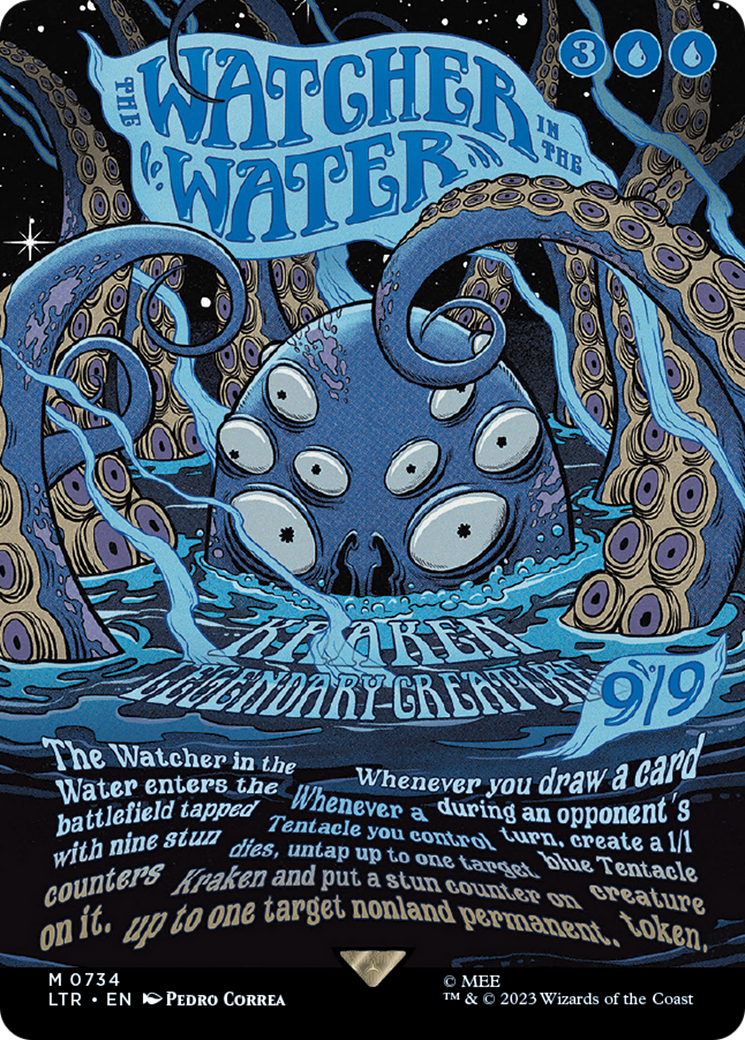 Image of The Watcher in the Water (Borderless Poster) (LTR-734) - The Lord of the Rings: Tales of Middle-earth (Borderless)