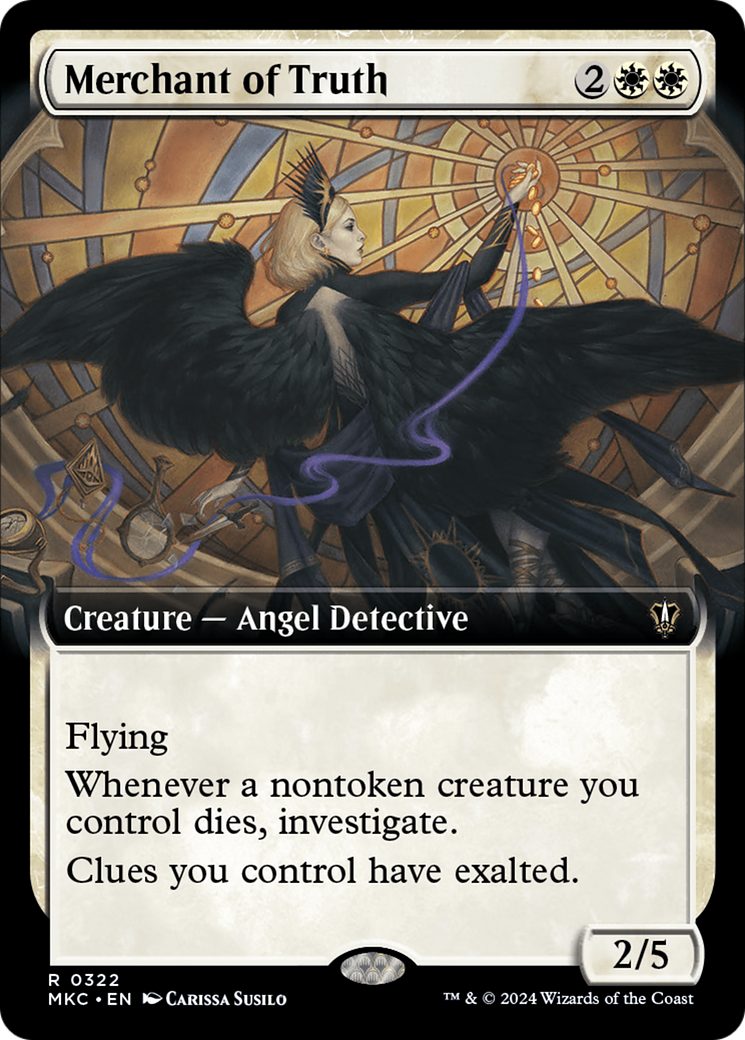 Image of Merchant of Truth (Extended Art) (MKC-322) - Murders at Karlov Manor Commander: (Extended Art)