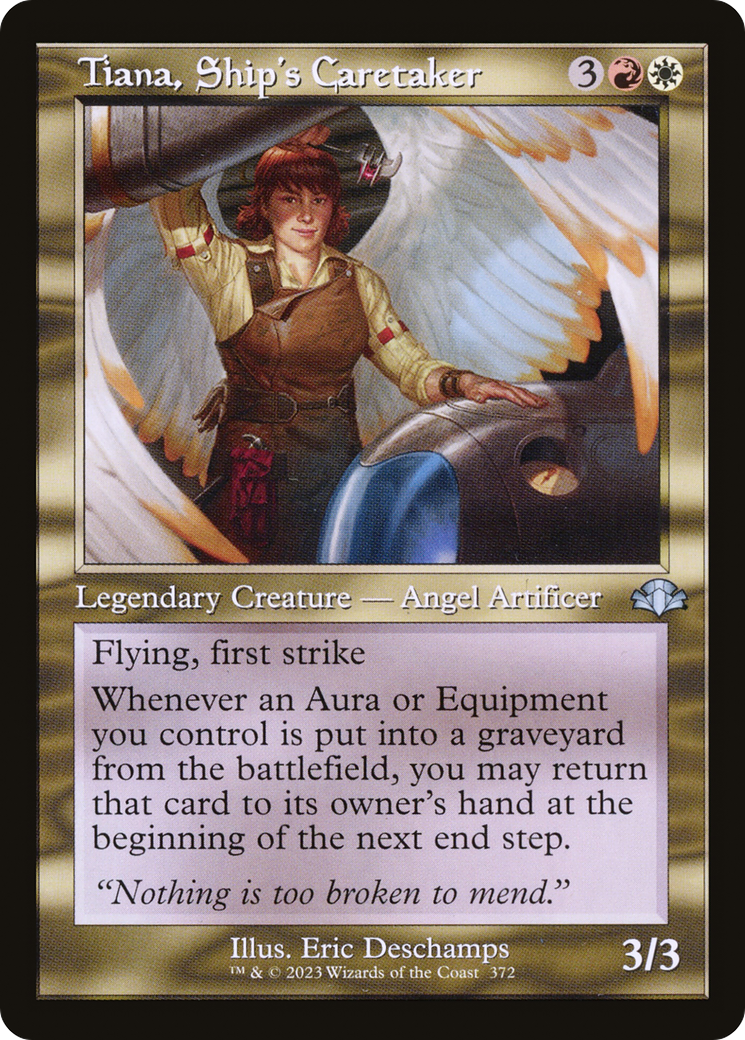 Image of Tiana, Ship's Caretaker (Retro Frame) (DMR-372) - Dominaria Remastered