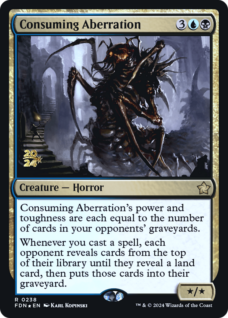 Image of Consuming Aberration (FDN) (PRE-238) - Foundations Promos Foil
