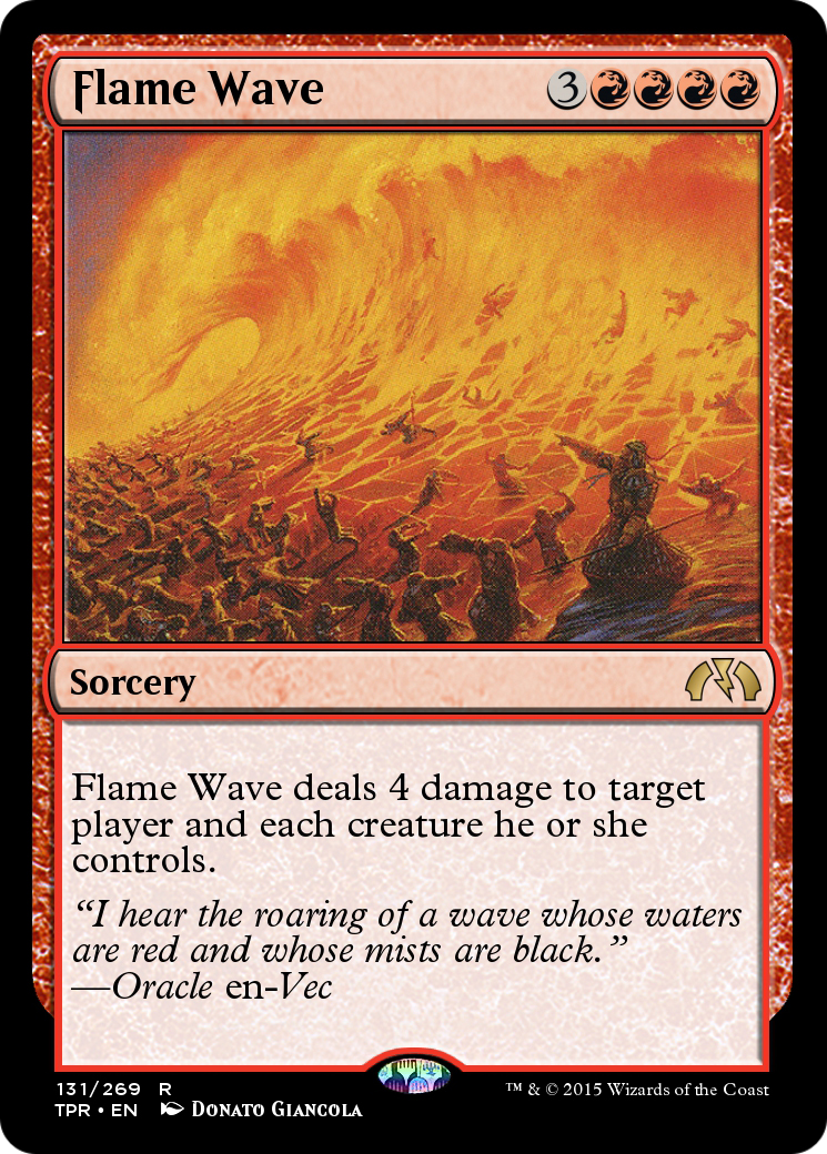 Image of Flame Wave (TPR-131) - Tempest Remastered