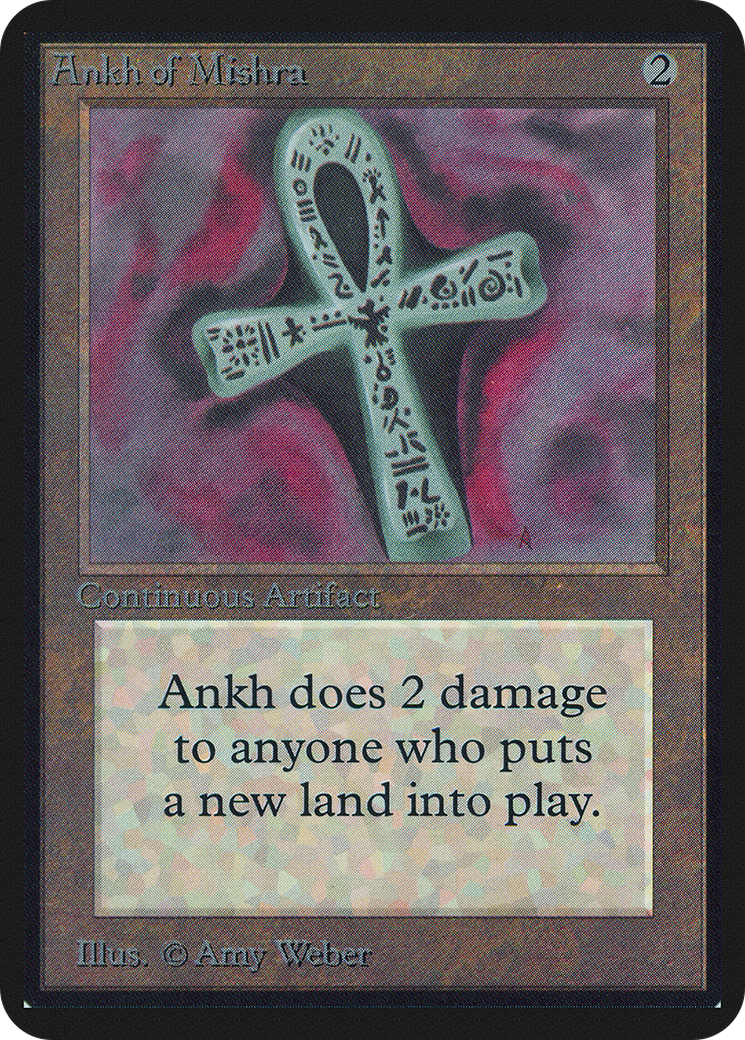 Image of Ankh of Mishra (LEA-) - Limited Edition Alpha