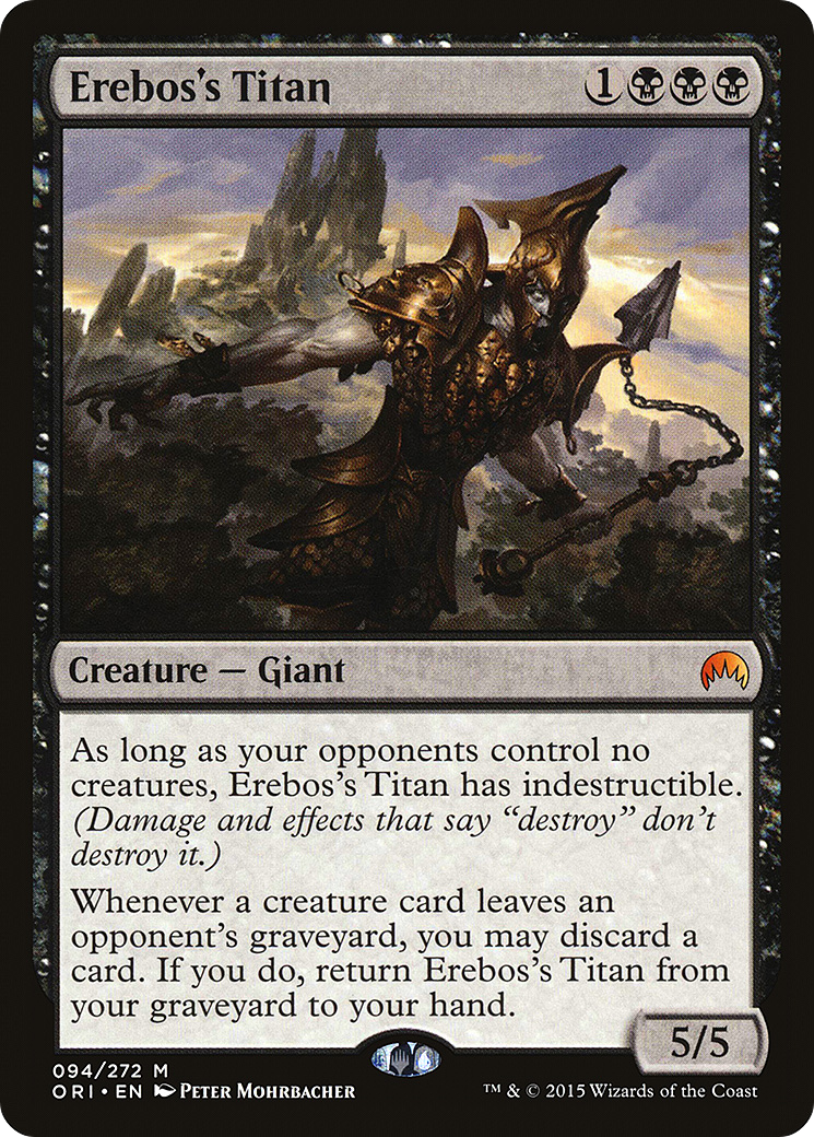 Image of Erebos's Titan (ORI-094) - Magic Origins Foil