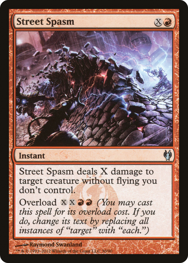 Image of Street Spasm (DDJ-030) - Duel Decks: Izzet vs. Golgari