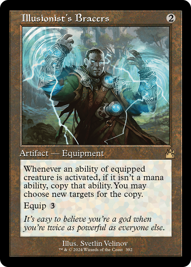 Image of Illusionist's Bracers (Retro Frame) (RVR-392) - Ravnica Remastered