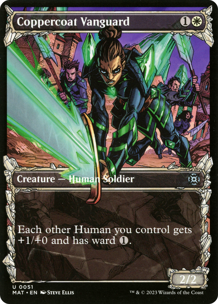 Image of Coppercoat Vanguard (Showcase) (MAT-051) - March of the Machine: The Aftermath: (Showcase)