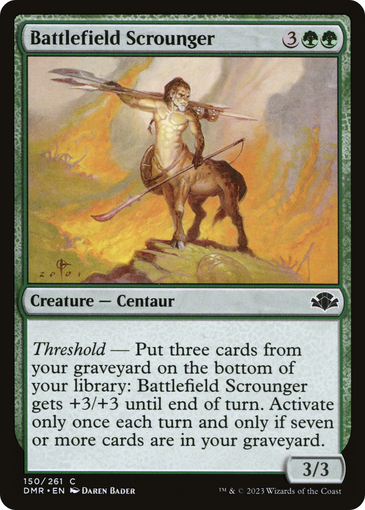 Image of Battlefield Scrounger (DMR-150) - Dominaria Remastered Foil