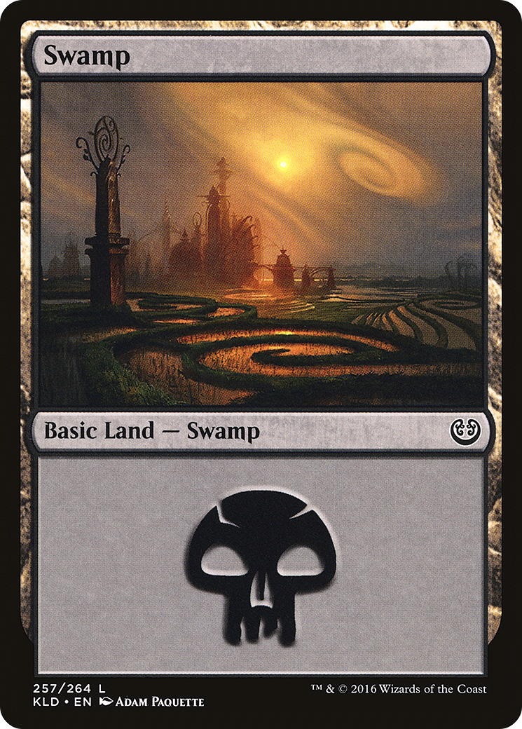 Image of Swamp (257) (KLD-257) - Kaladesh