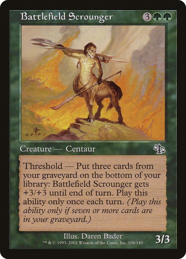 Image of Battlefield Scrounger (JUD-106) - Judgment