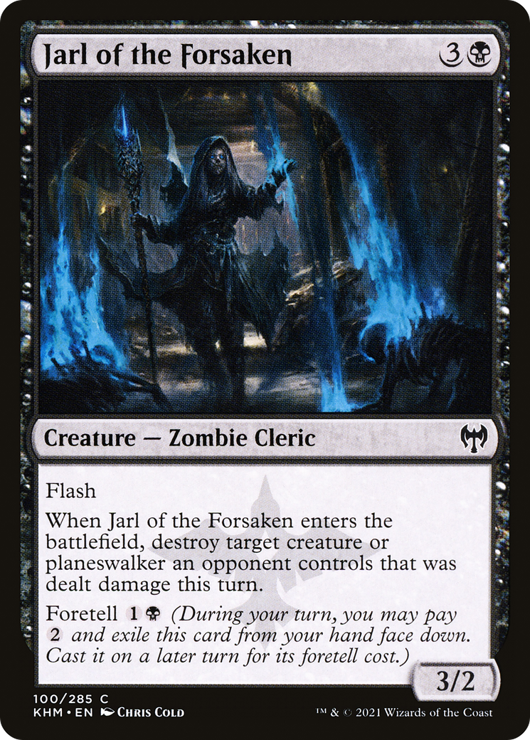 Image of Jarl of the Forsaken (KHM-100) - Kaldheim Foil